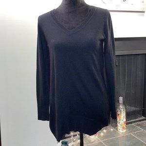 Black long sweater